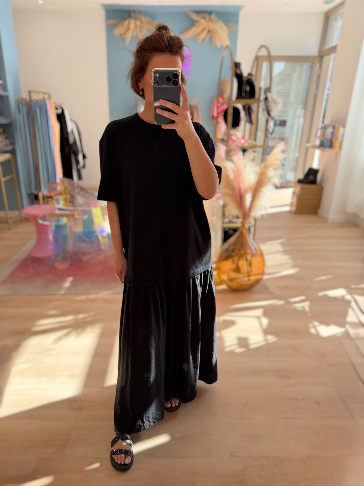 Robe T-Shirt Bianca noire