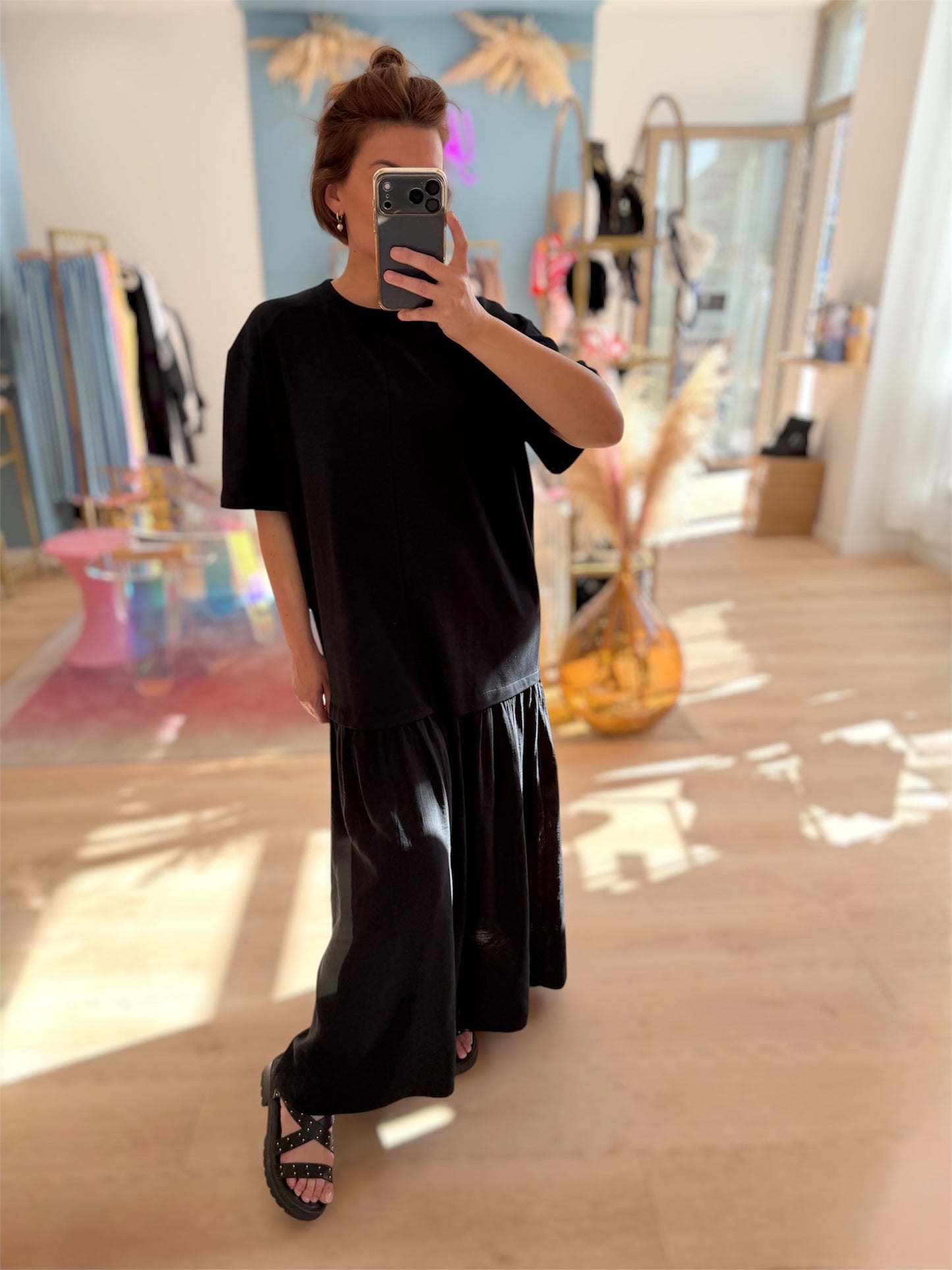 Robe T-Shirt Bianca noire