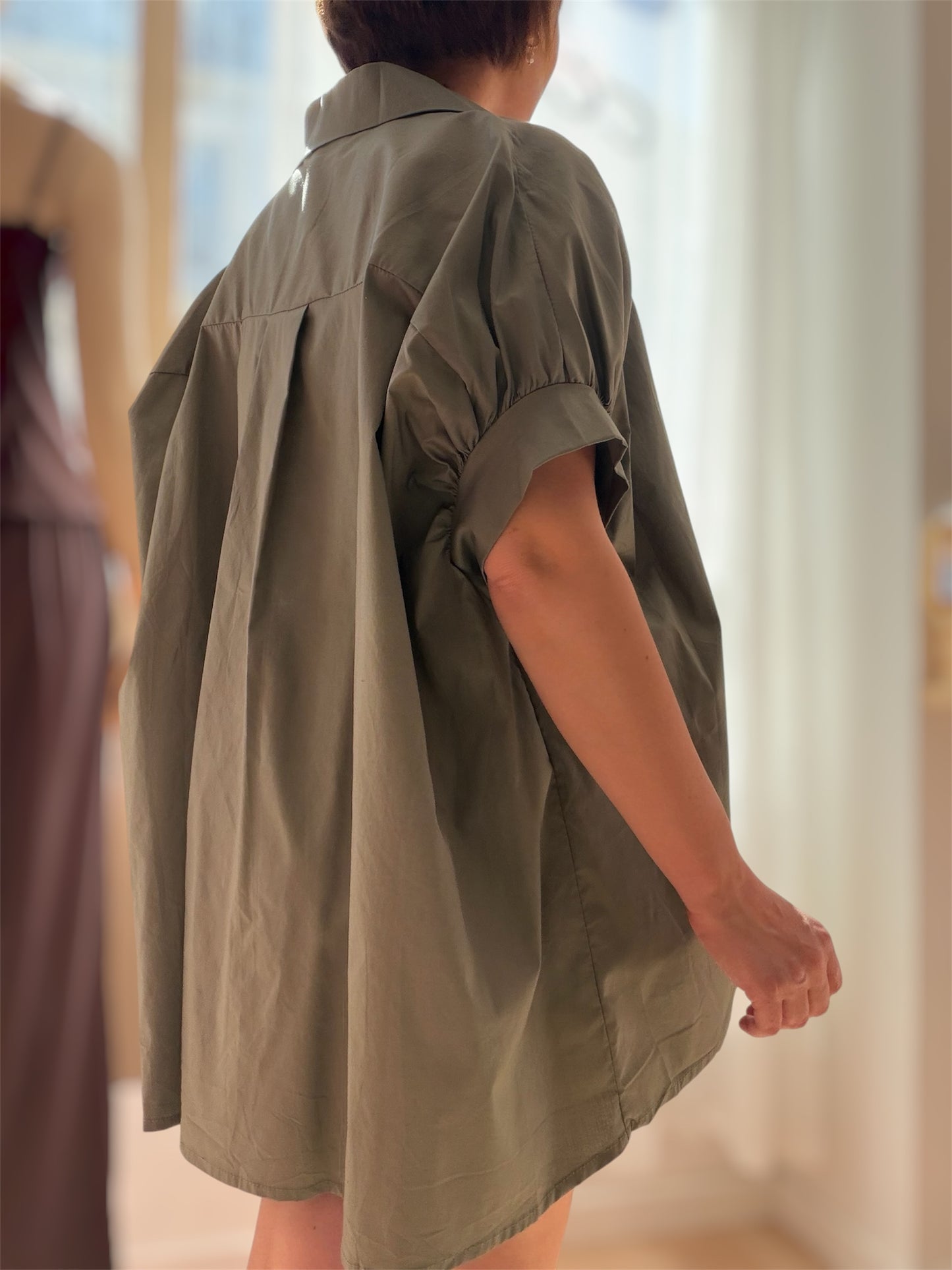 Chemise Laora kaki