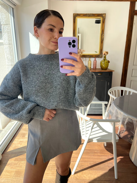 Pull gris Henriette