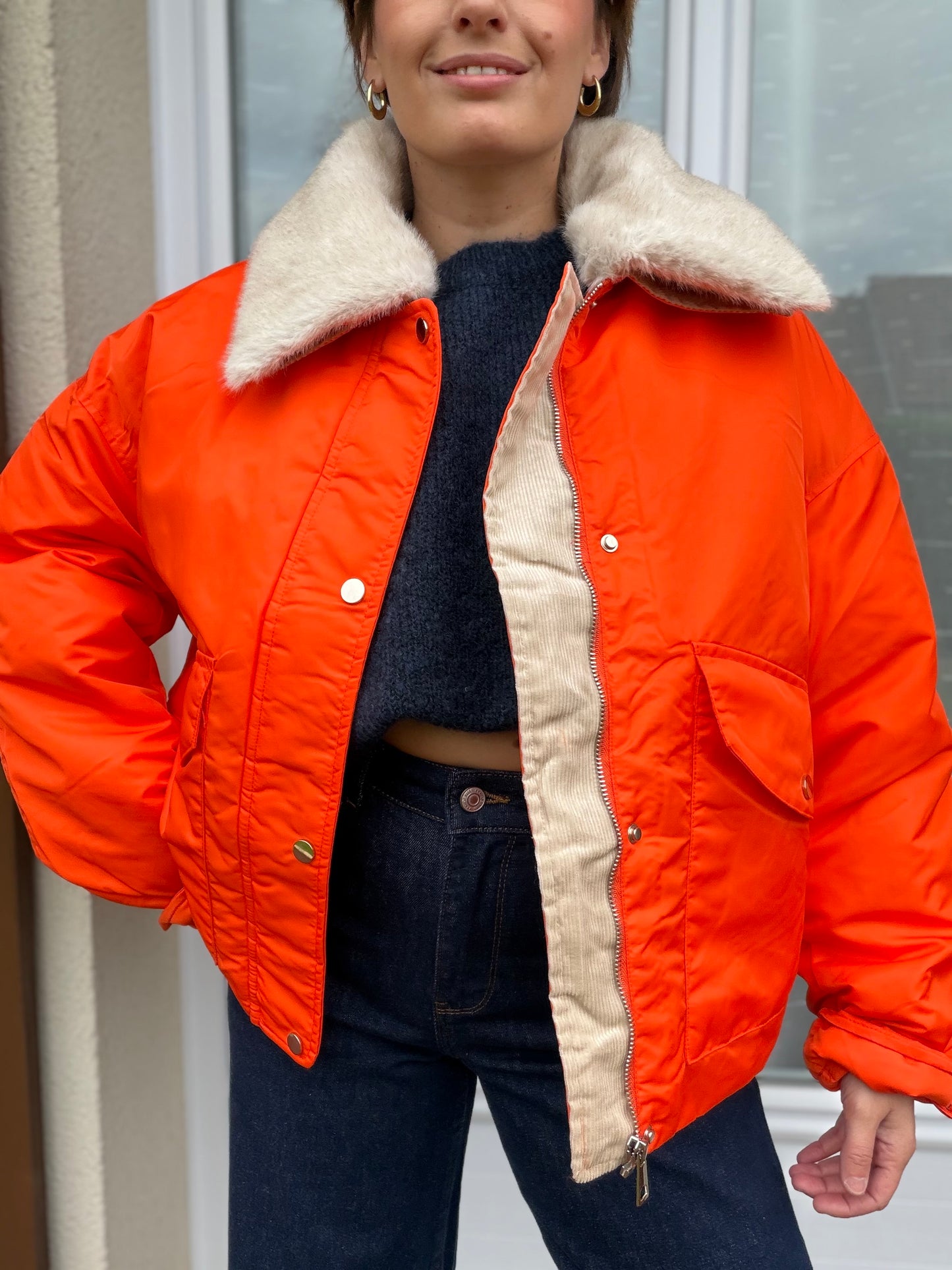 Manteau Nova orange