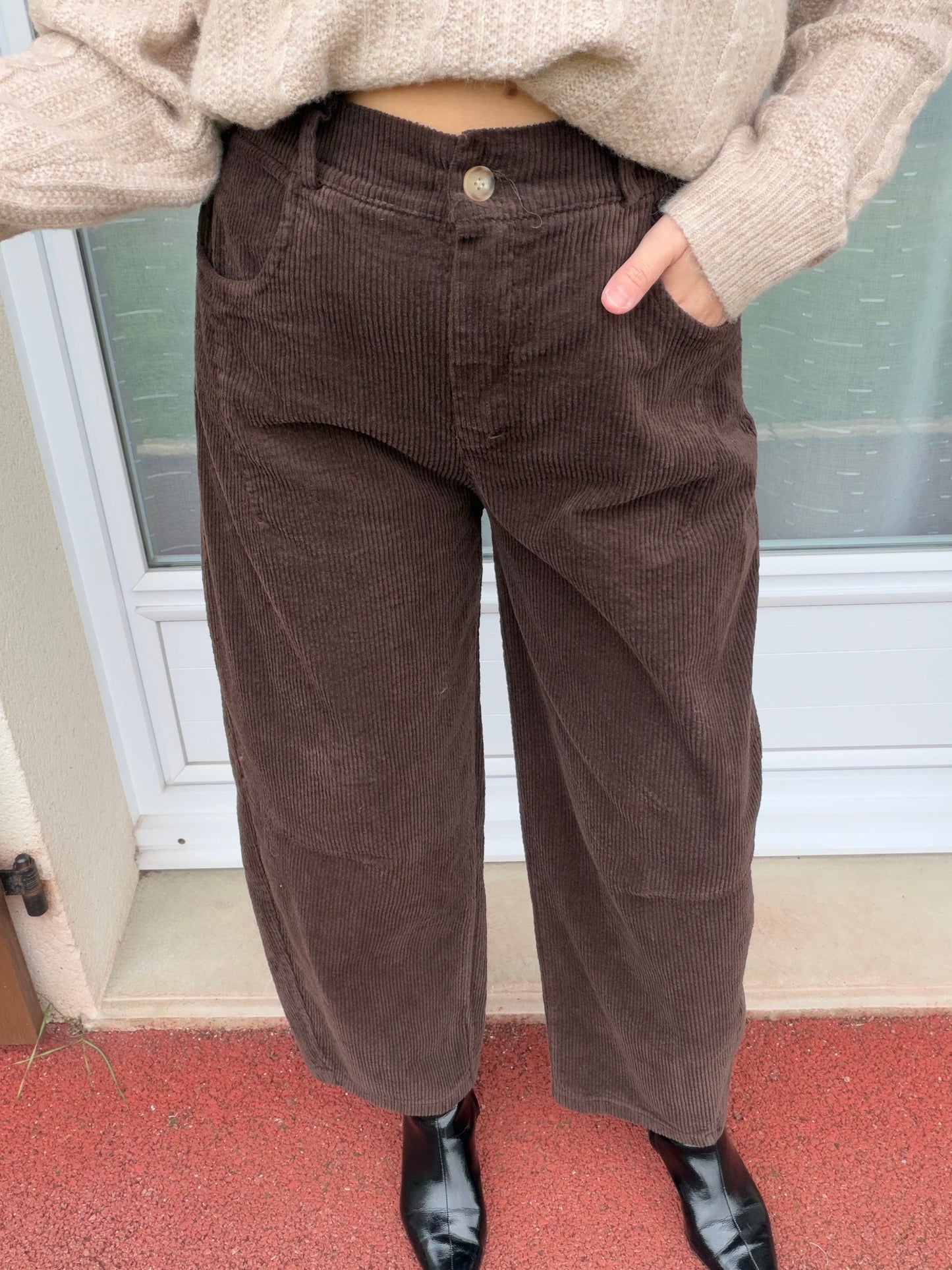 Pantalon BRUNE marron