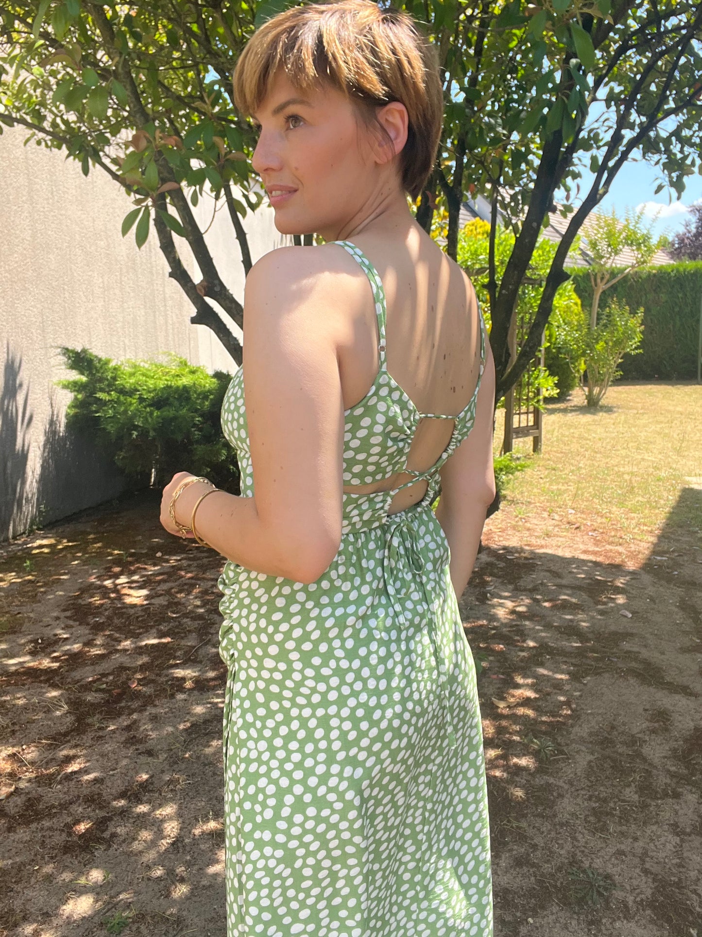 Robe Julia verte
