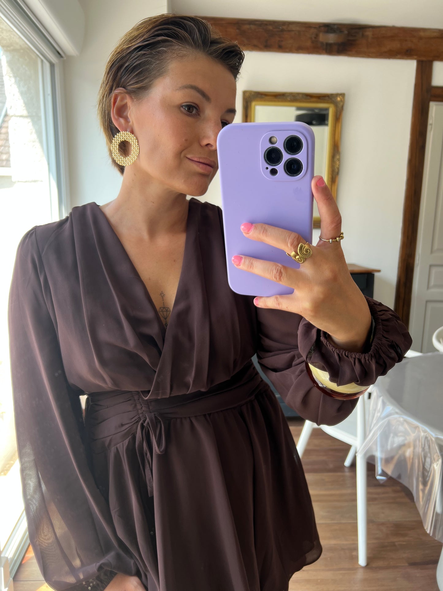 Boucles d'oreilles diane