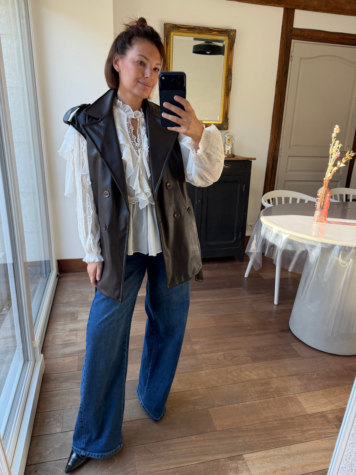 Veste  Harper marron