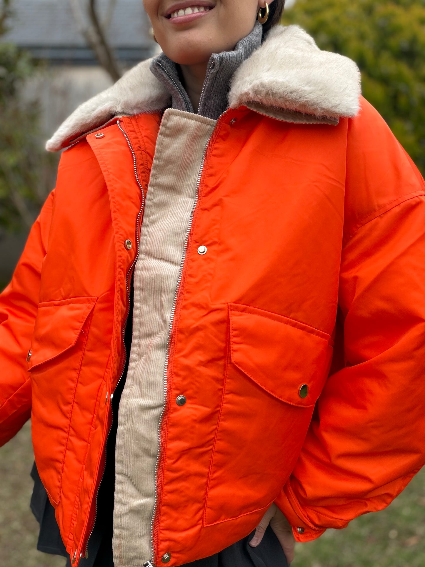Manteau Nova orange