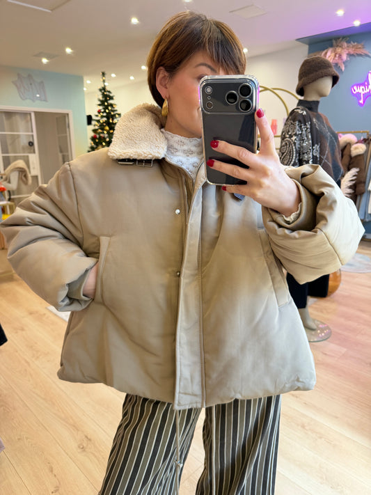 Manteau Perla beige