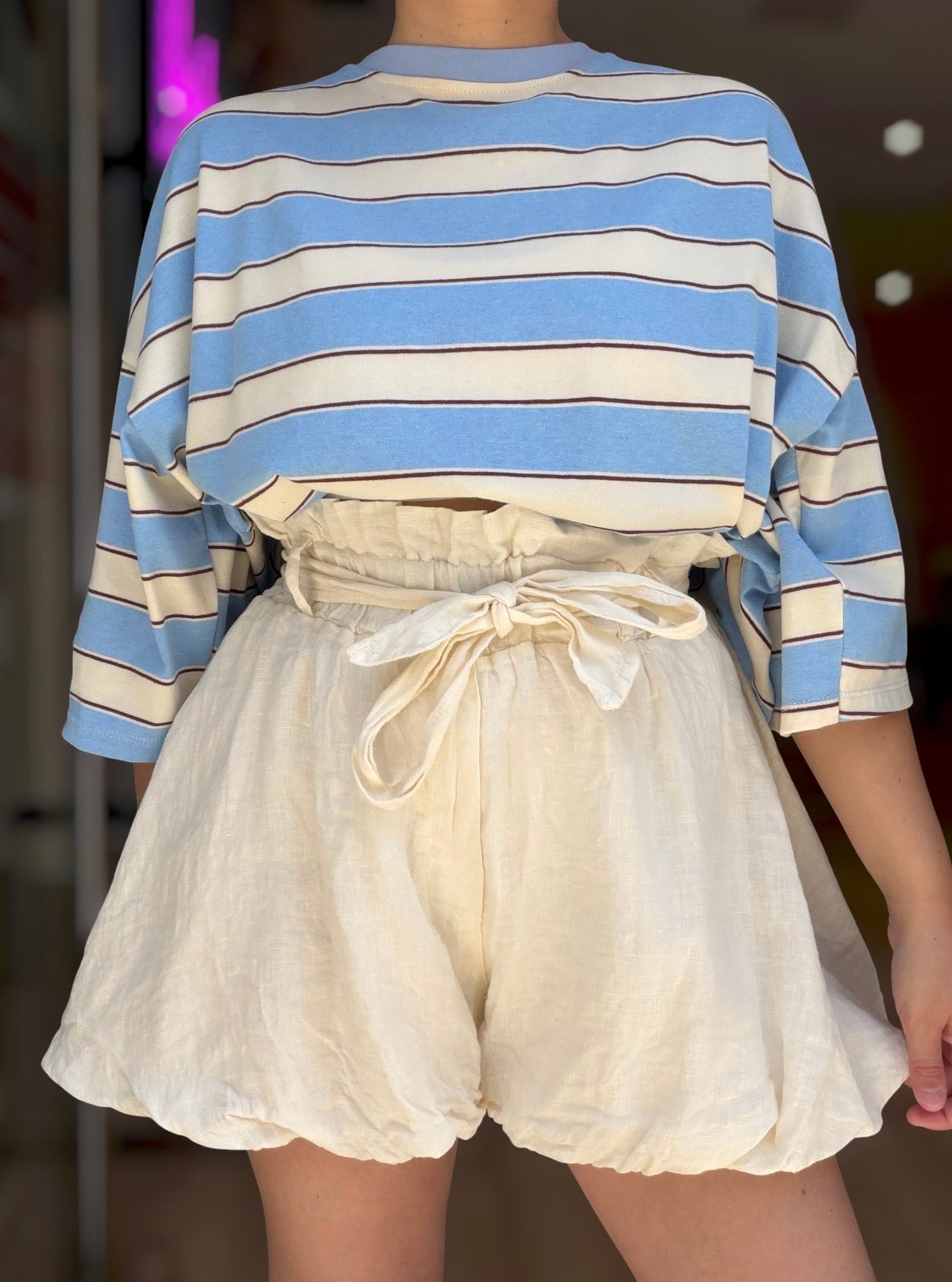 T-shirt Marcella Bleu