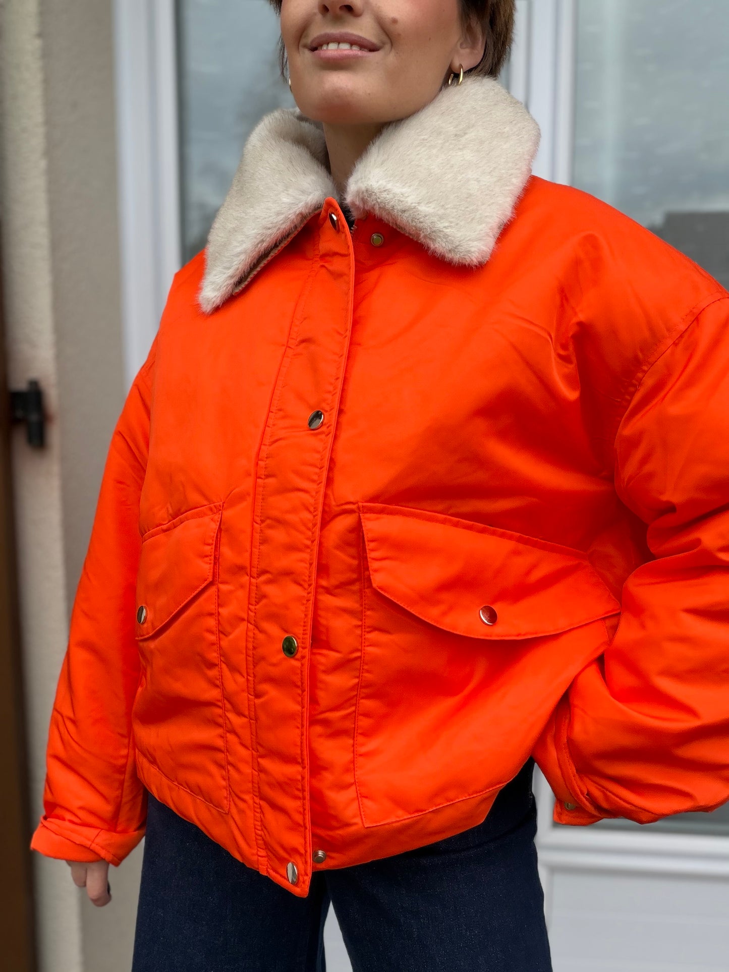Manteau Nova orange