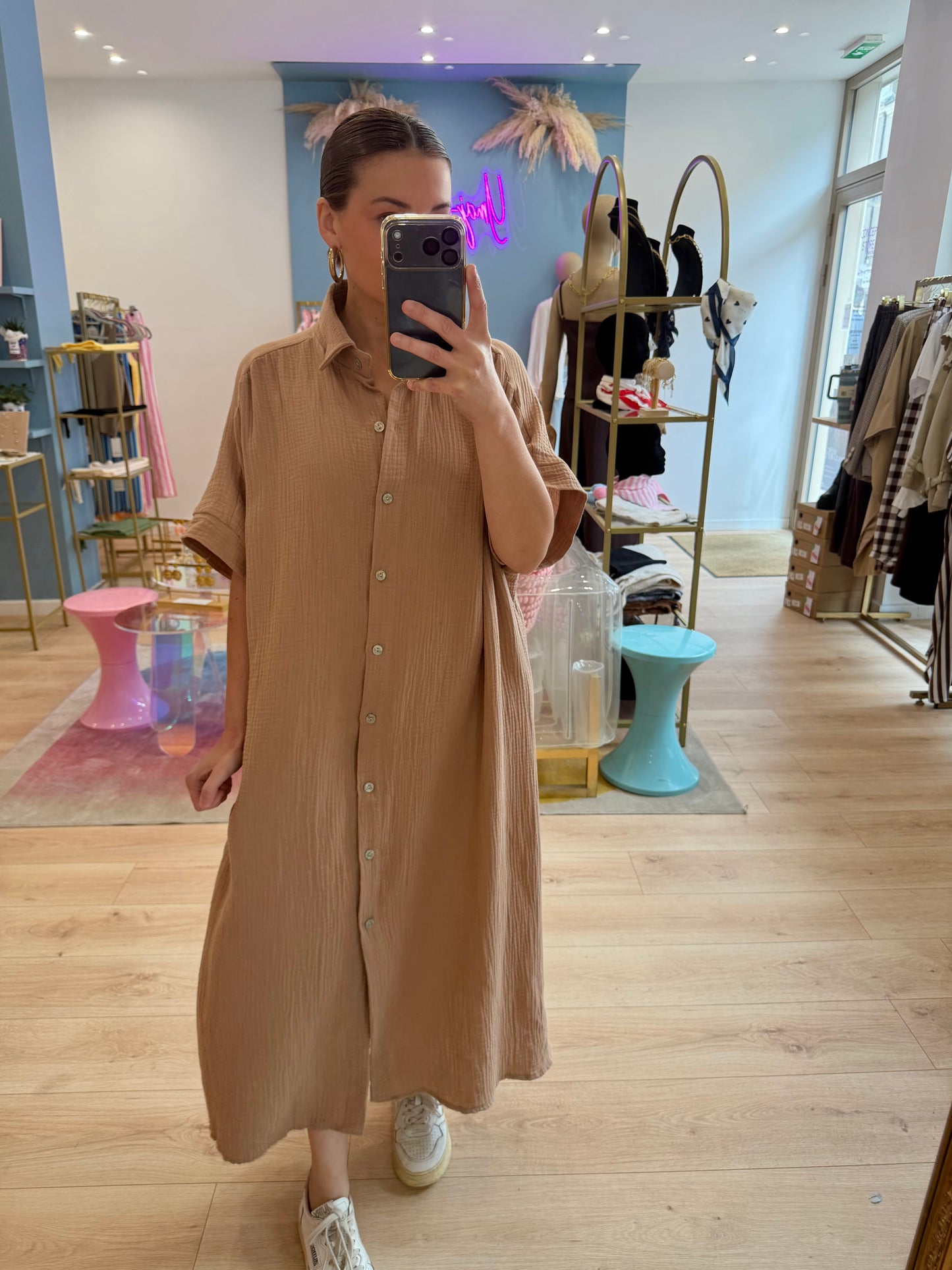 Robe Roberta camel