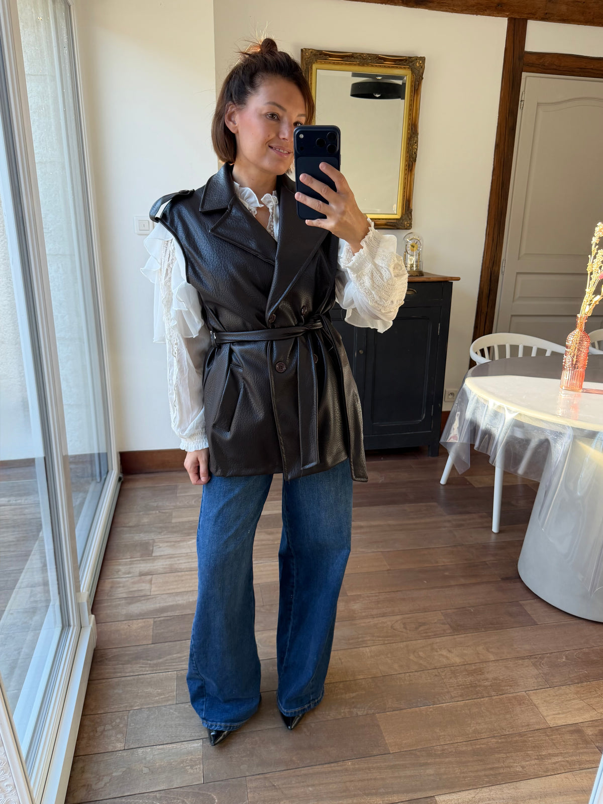 Veste  Harper marron