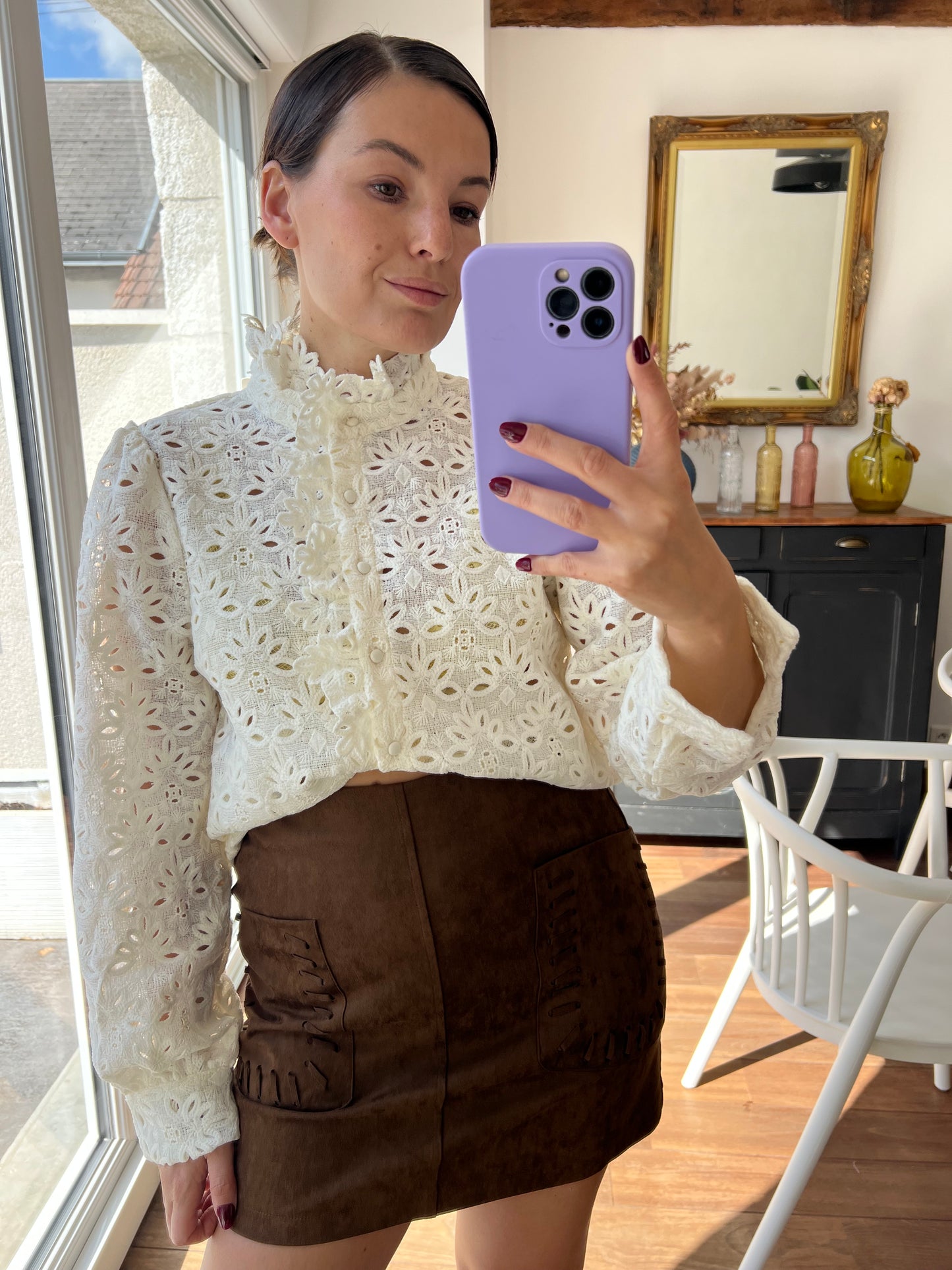 Blouse Violette