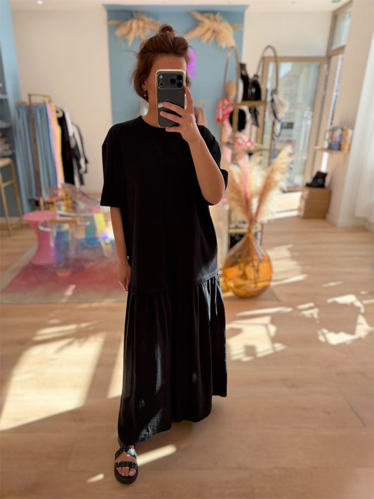 Robe T-Shirt Bianca noire