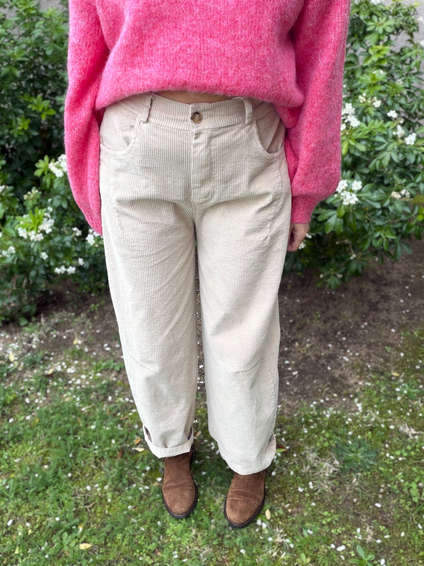 Pantalon BRUNE beige