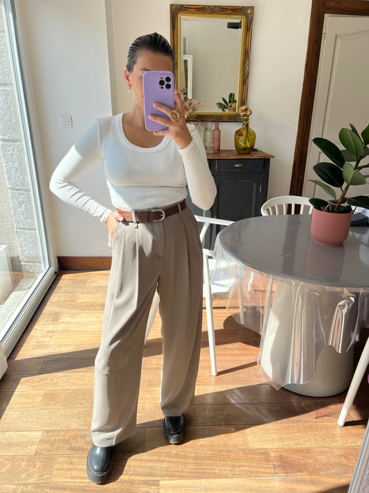 Pantalon Lauriane gris