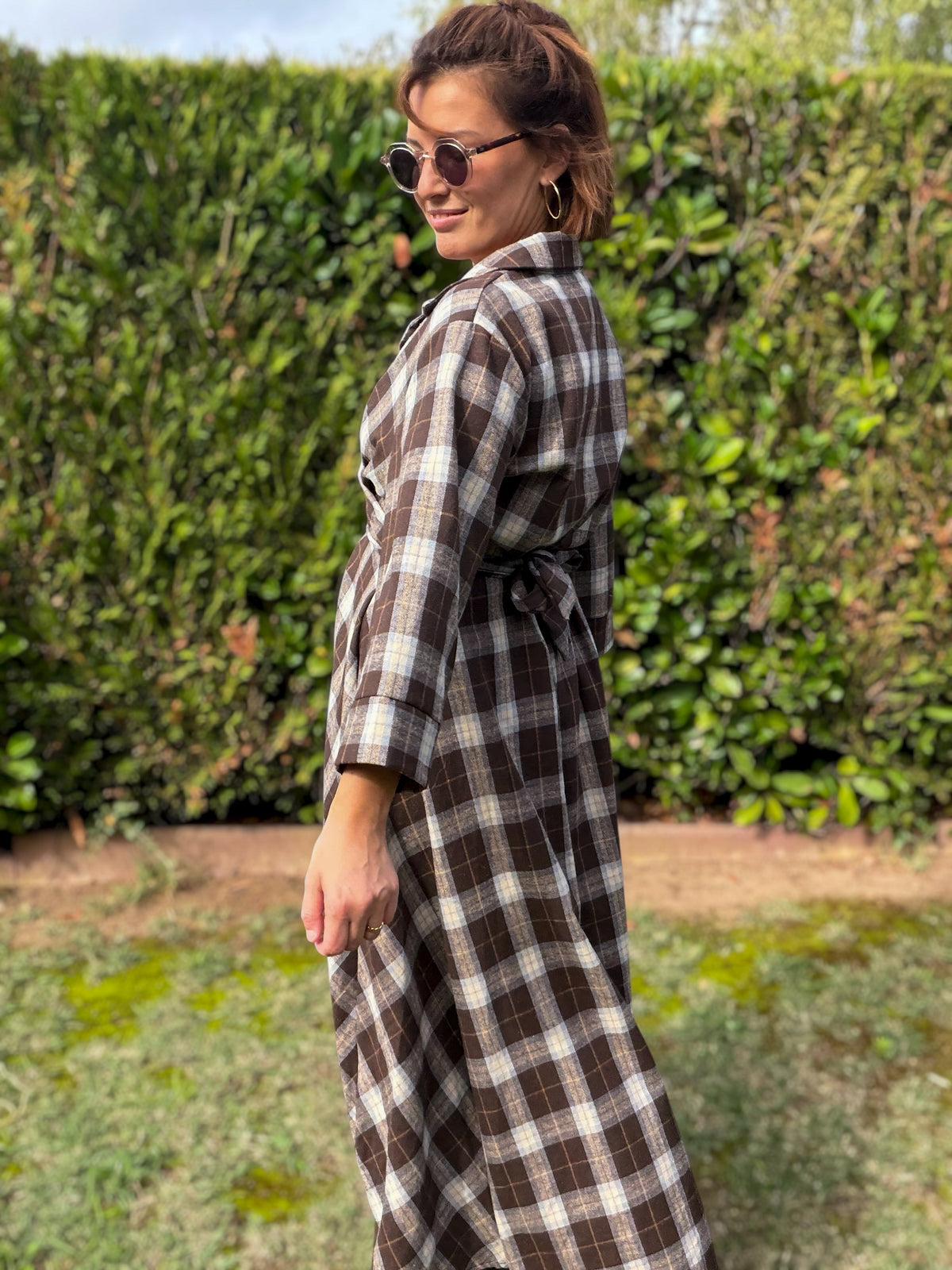 Robe lola marron