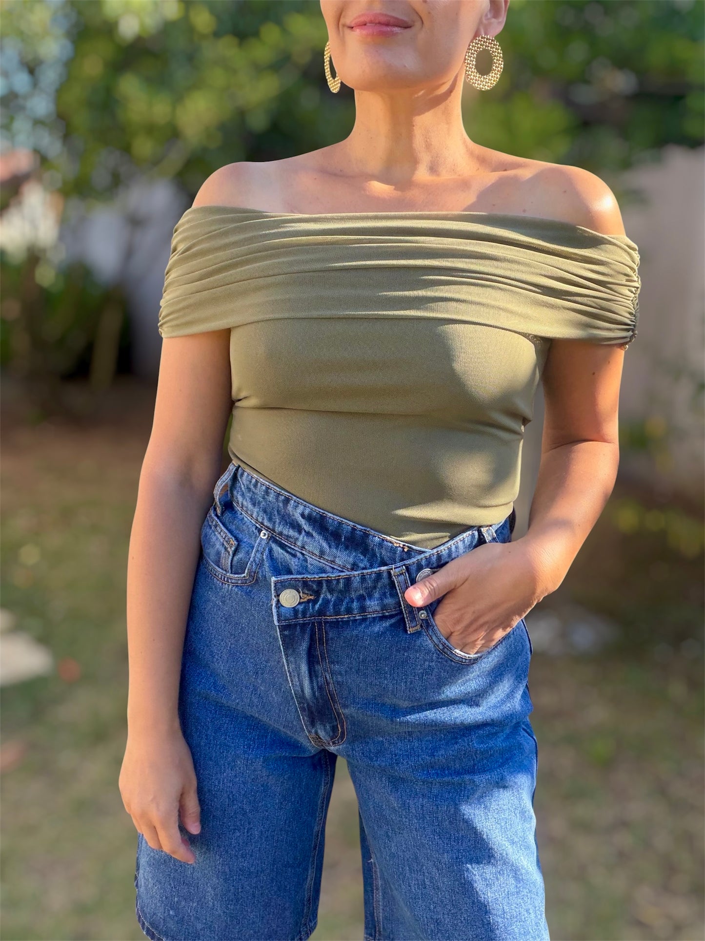 Bermuda jeans Loïs