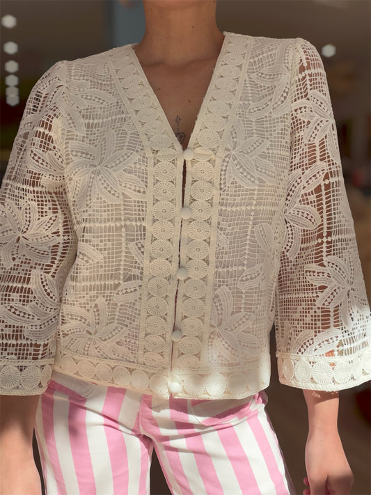 Blouse dentelles Nelly
