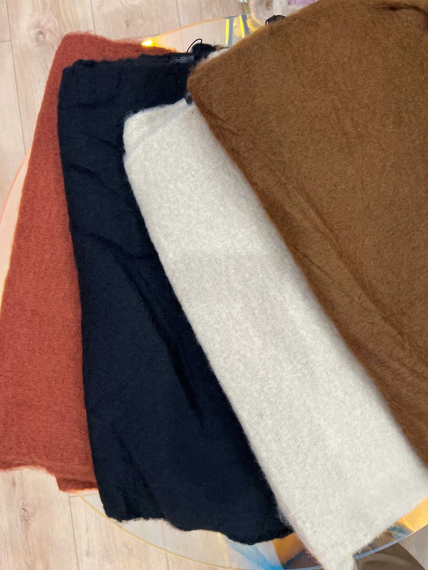 Écharpe beige Nannette