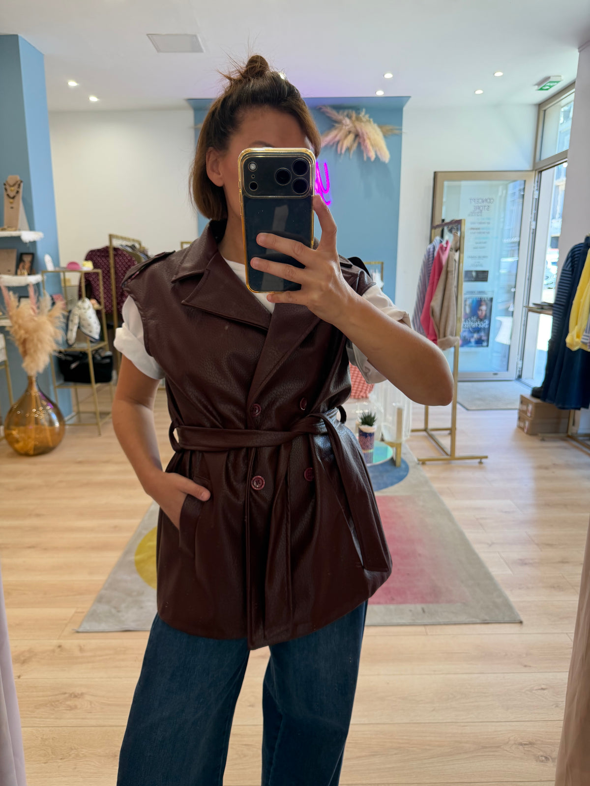 Veste  Harper  bordeaux