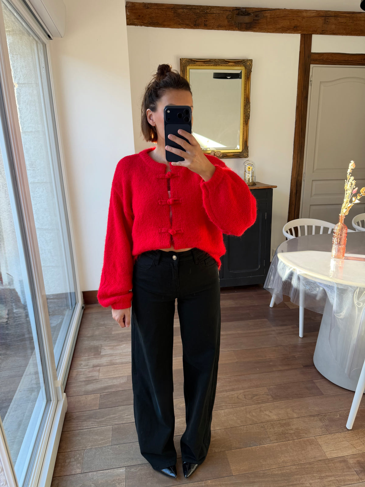 Gilet Julio rouge