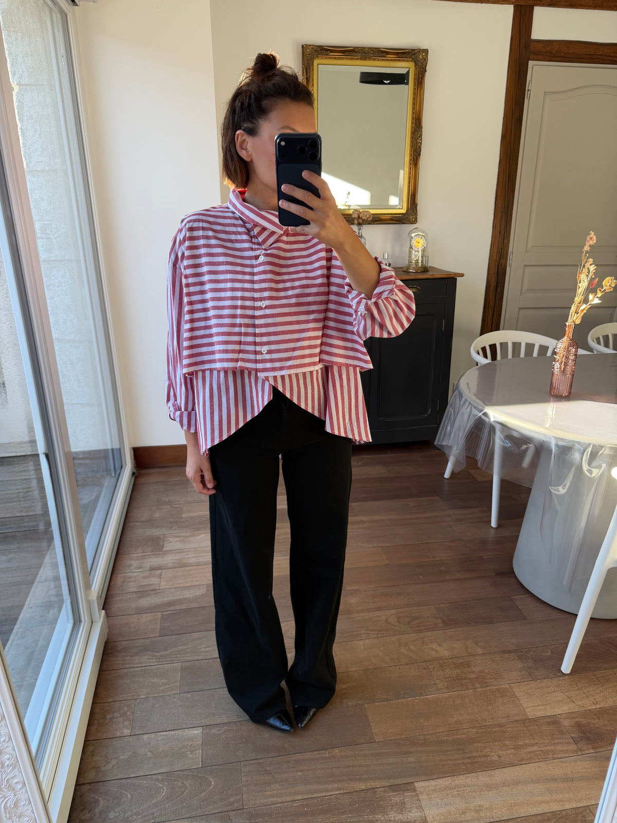 Chemise Romy rouge