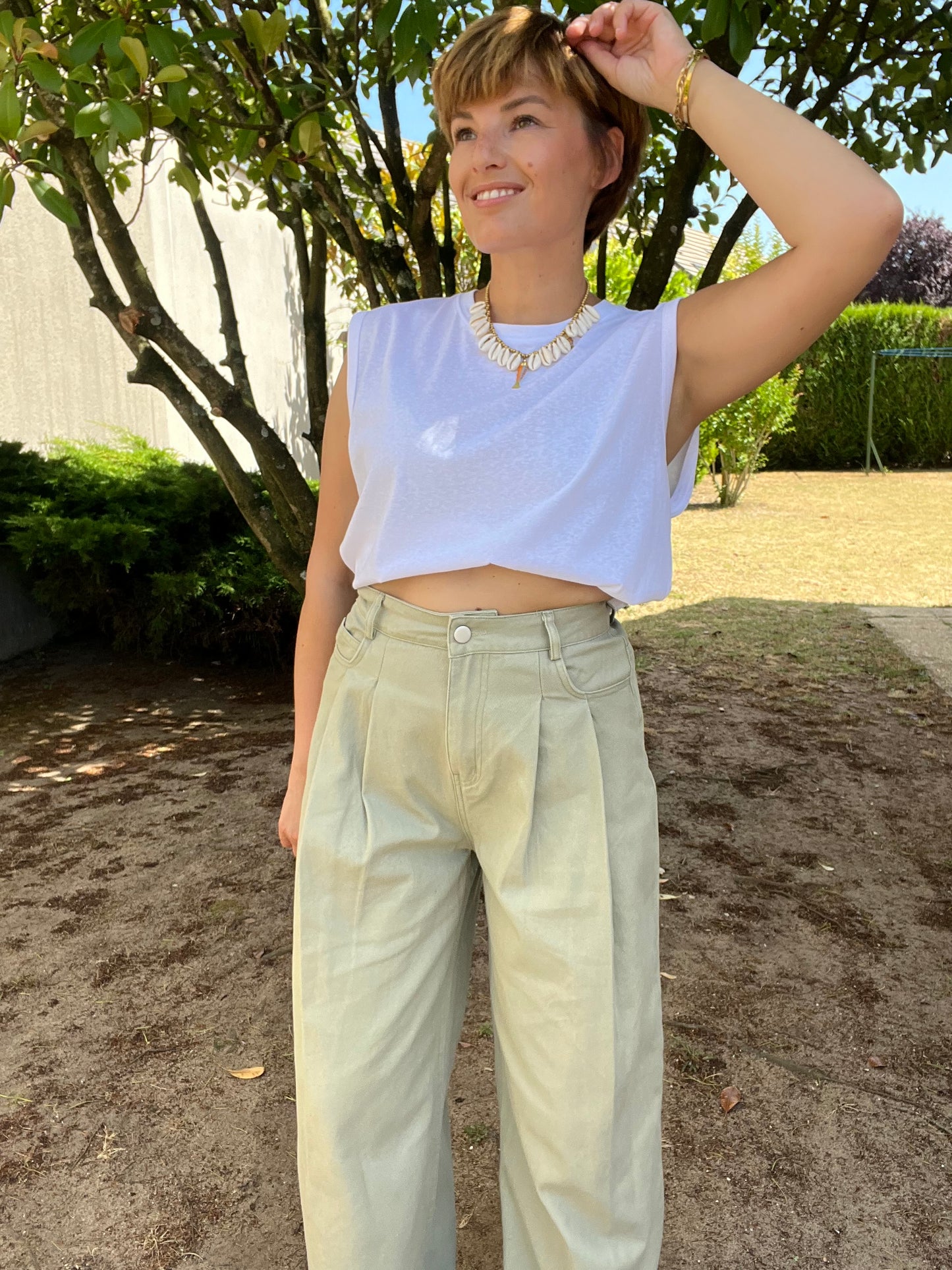 T-shirt Hortense blanc