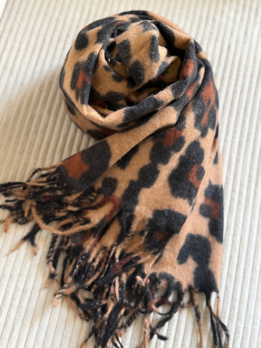 Écharpe choco Camel