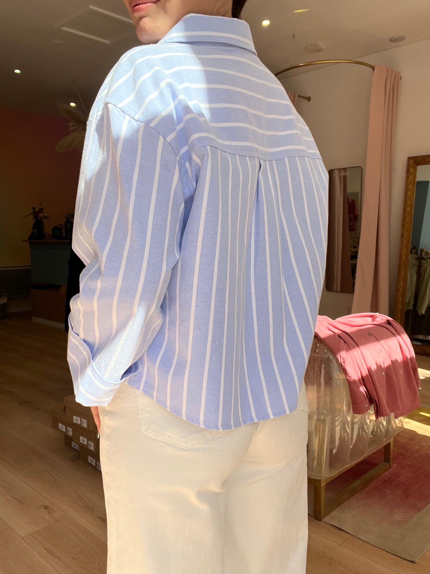 Chemise Louison bleue