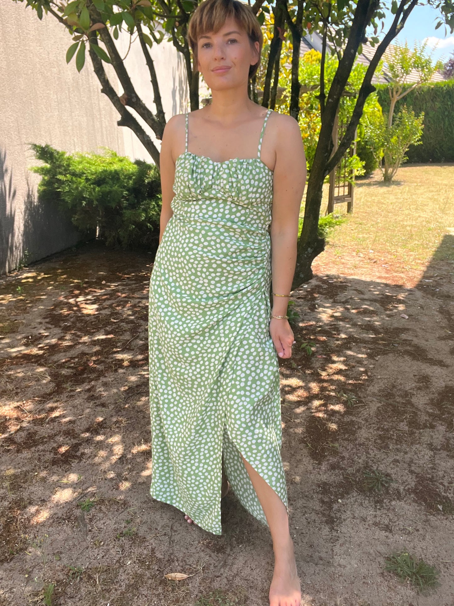 Robe Julia verte