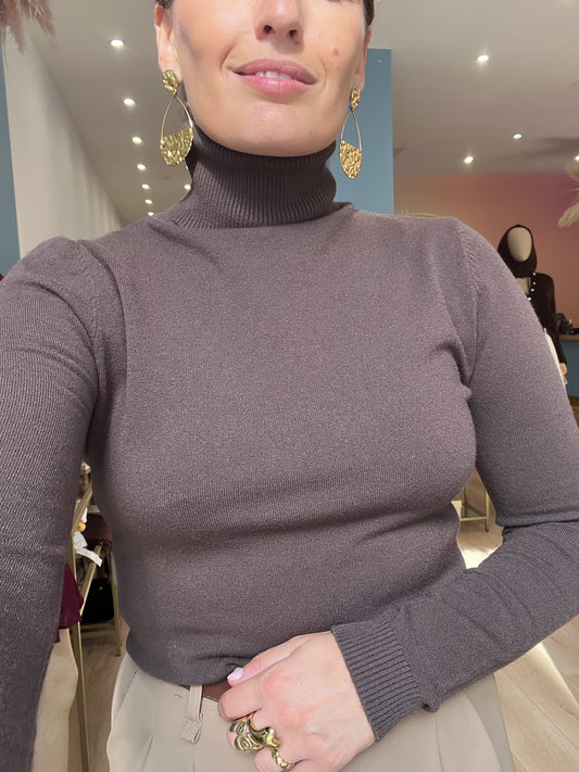 Pull Sandro chocolat