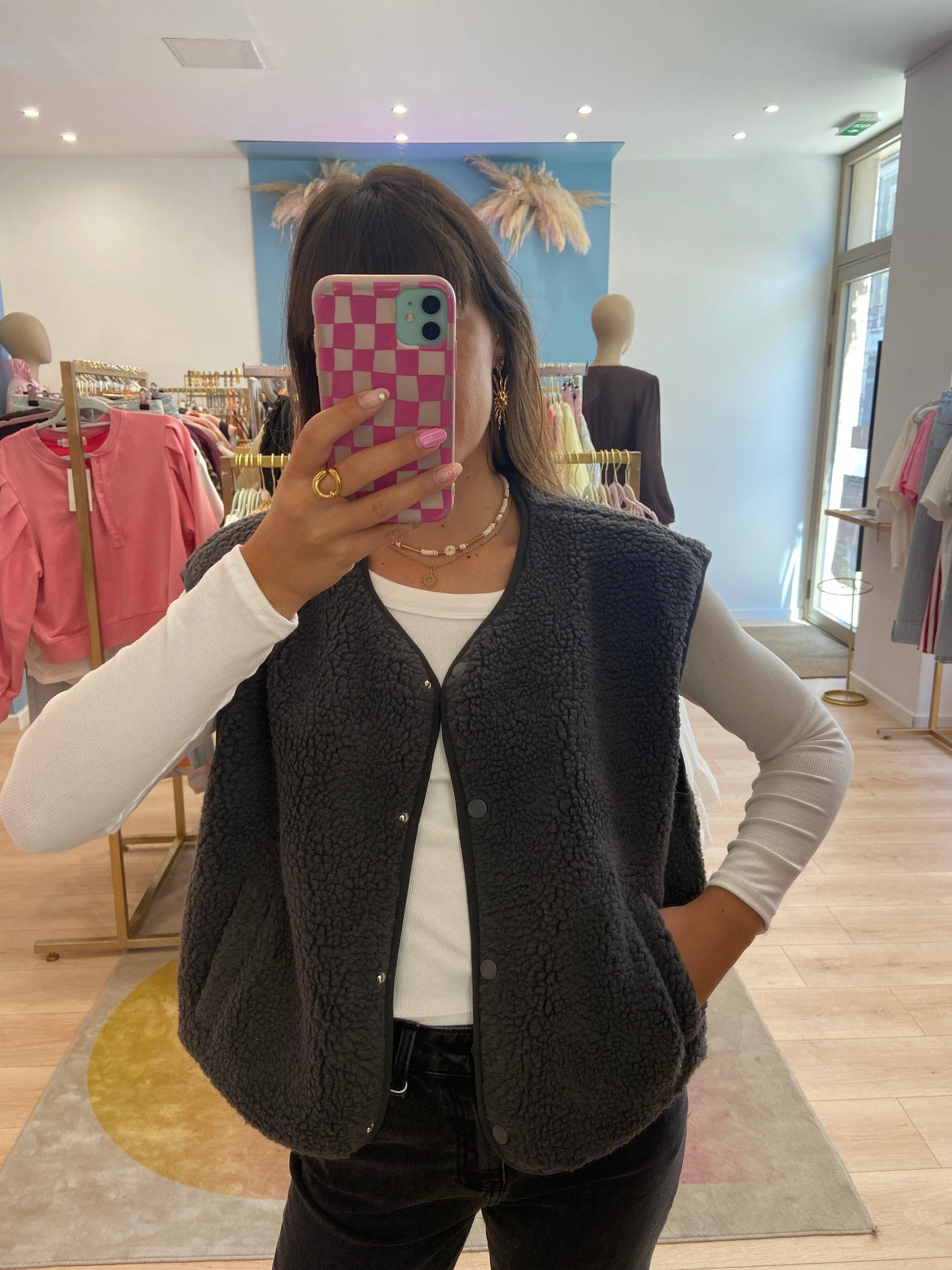 Gilet Barry gris