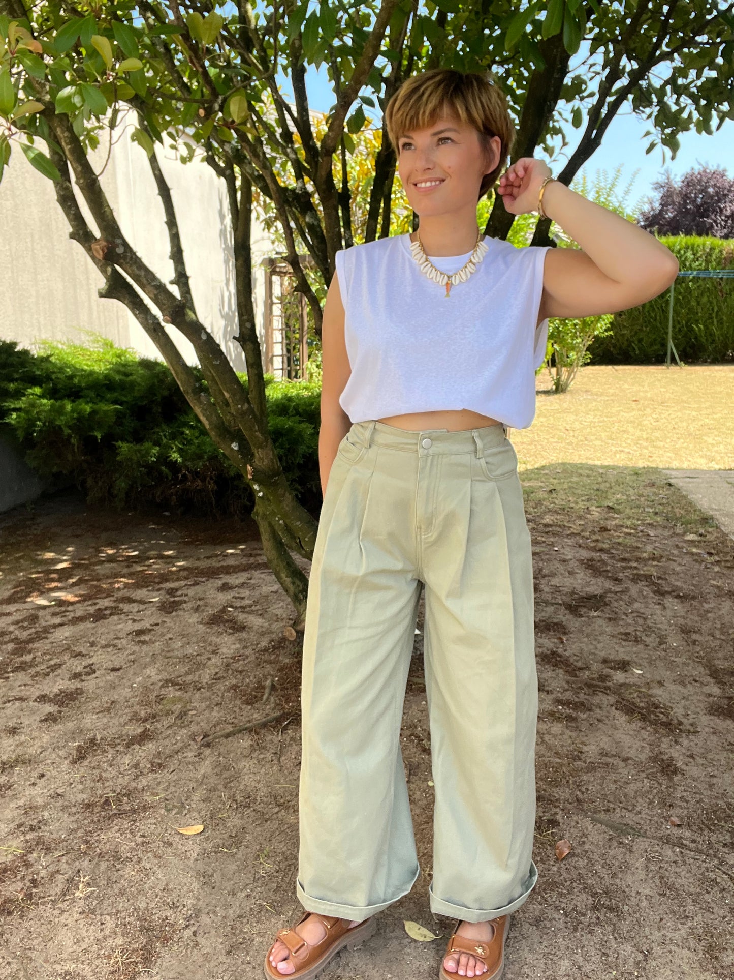 T-shirt Hortense blanc