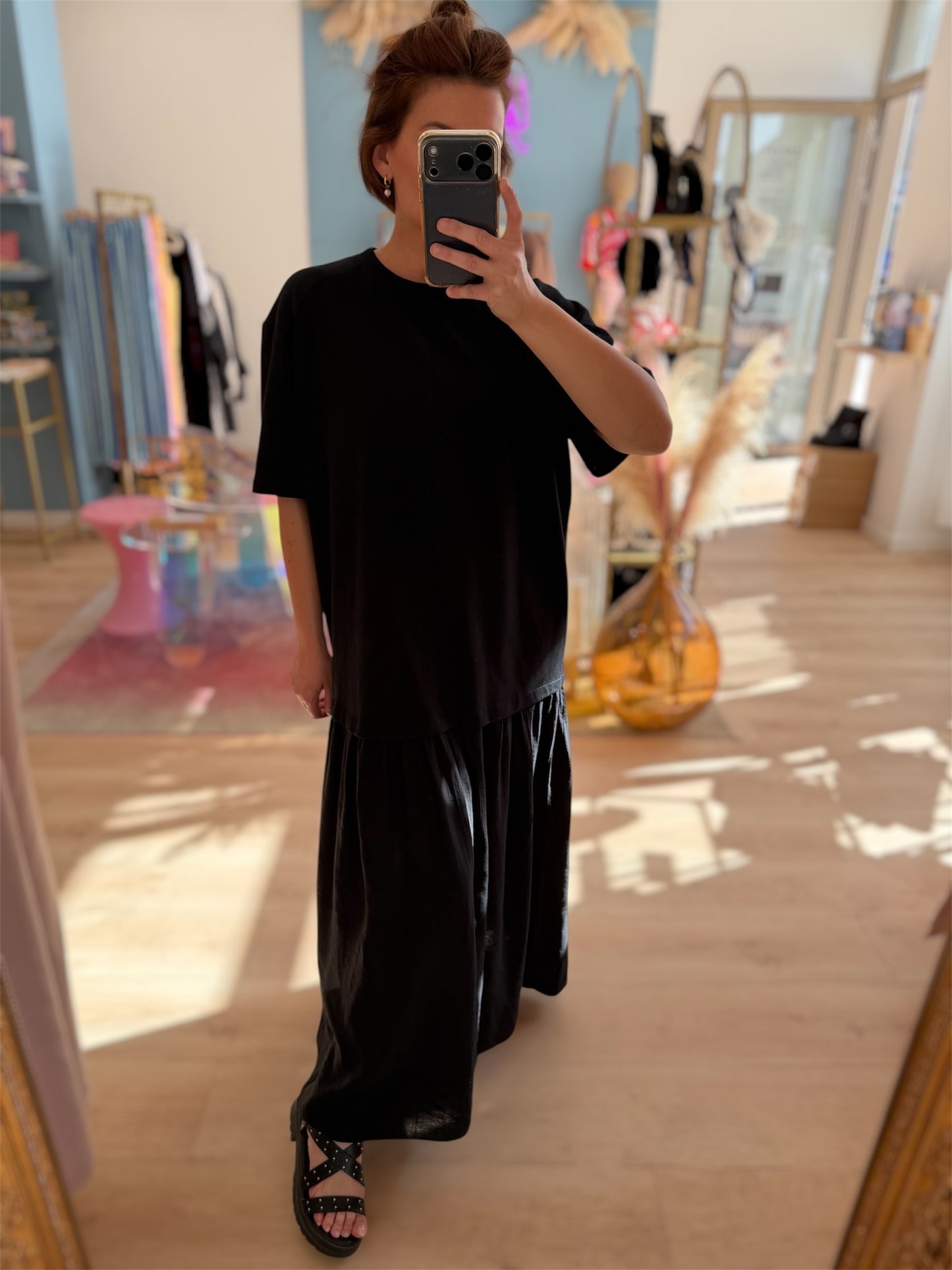 Robe T-Shirt Bianca noire