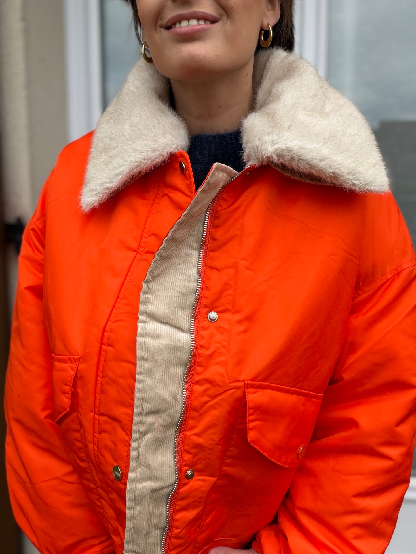 Manteau Nova orange