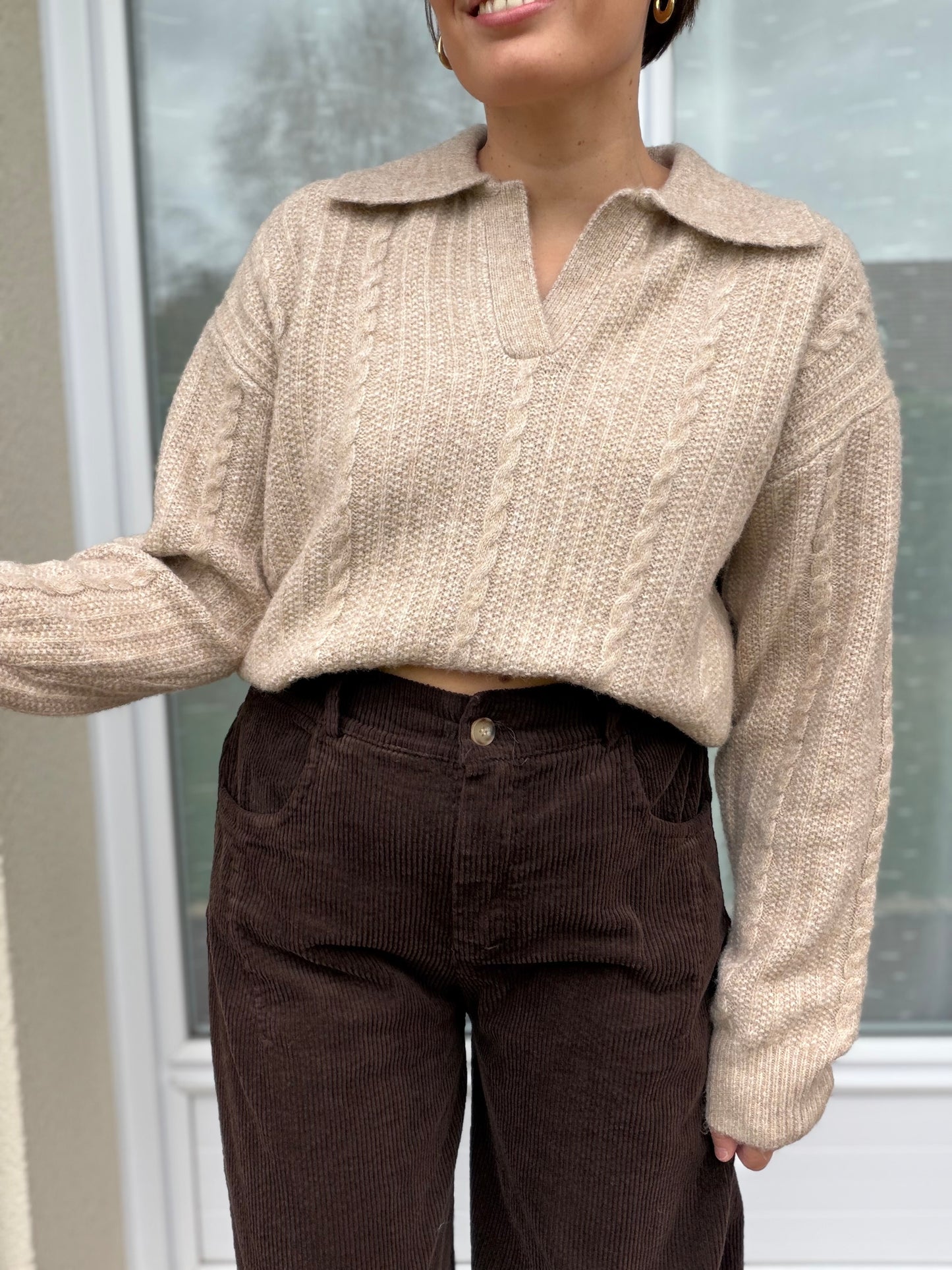 Pantalon BRUNE marron