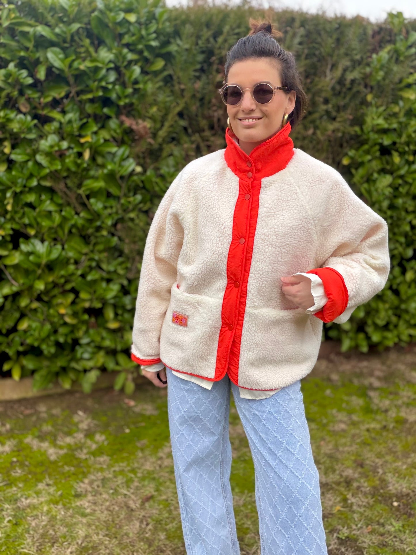 Veste Anna Orange/rouge