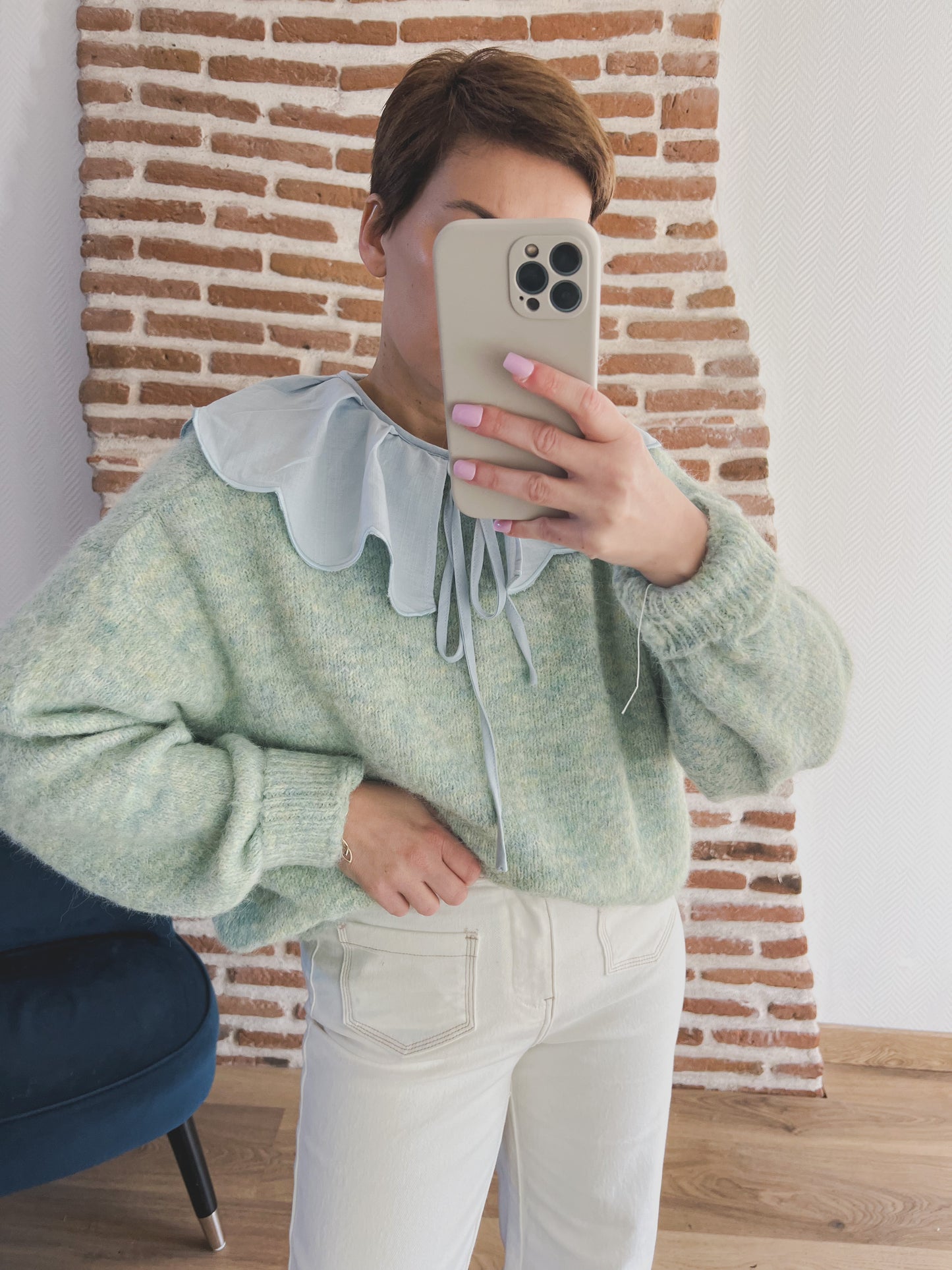 CHEMISE NATIE BLEU