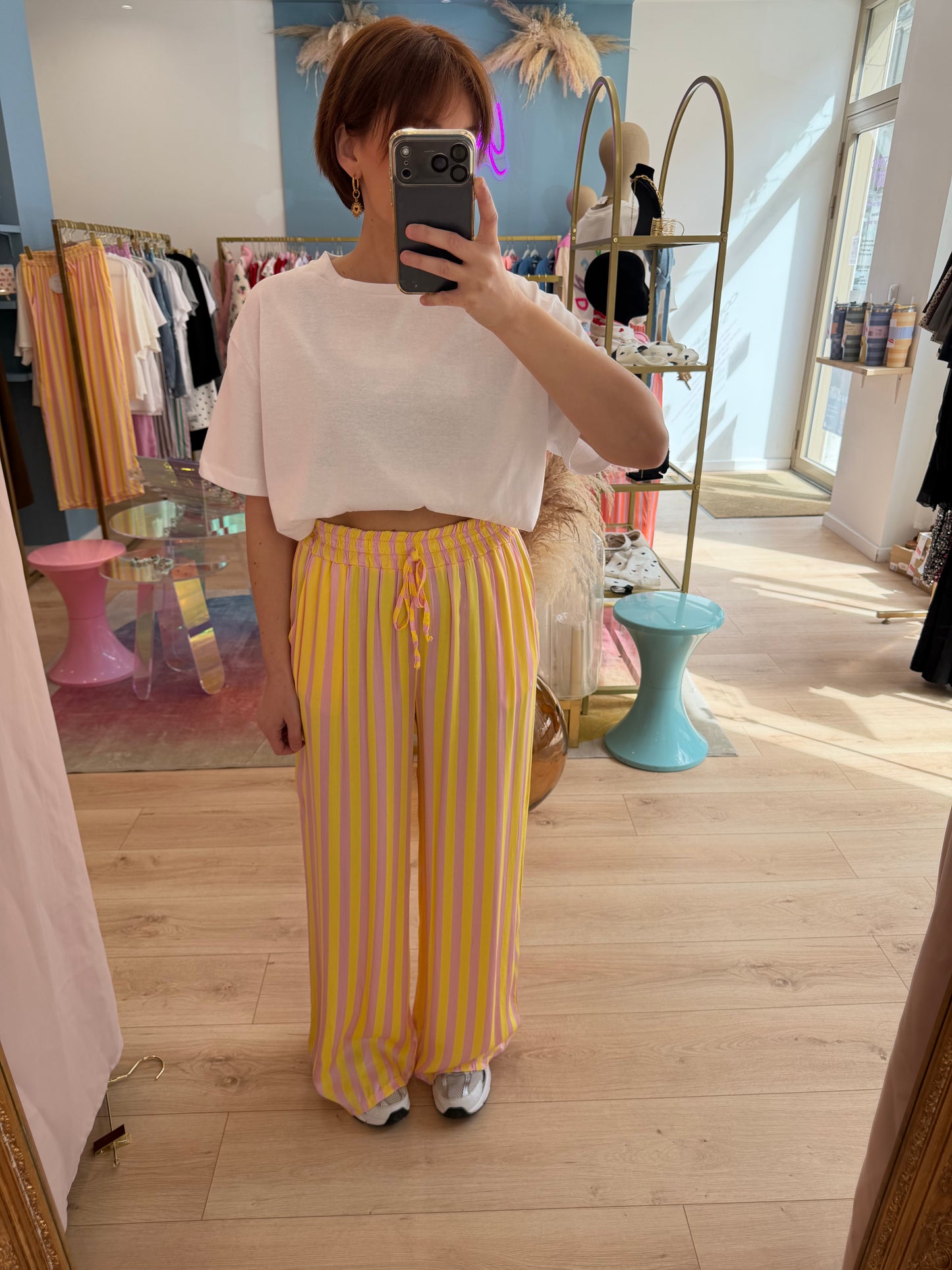Pantalon Andy Jaune fluo