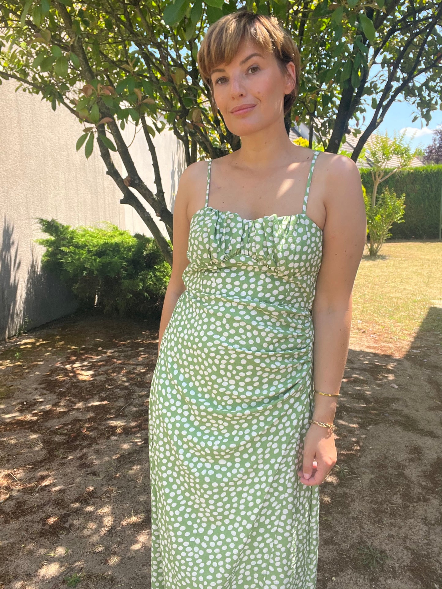 Robe Julia verte