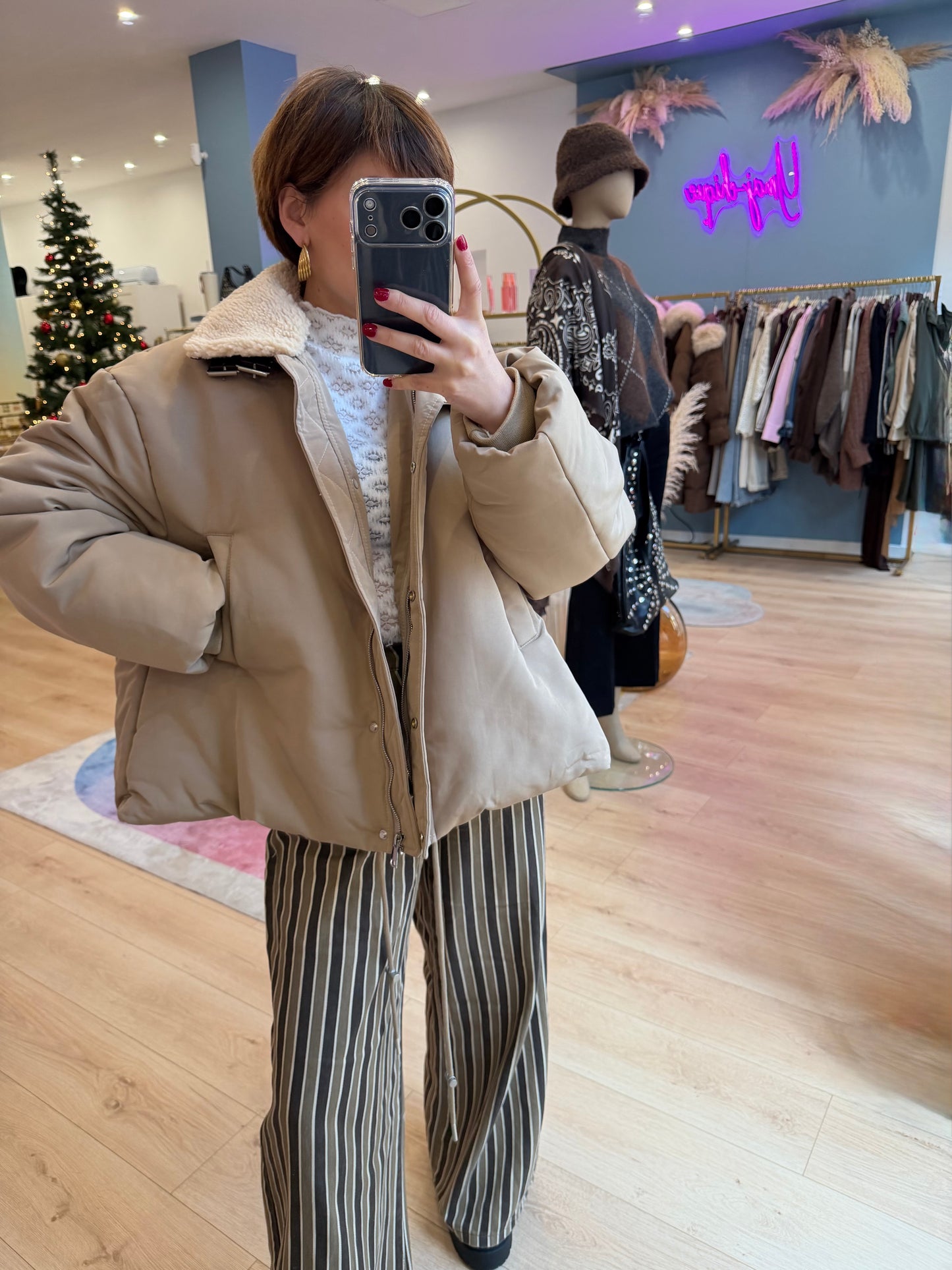 Manteau Perla beige