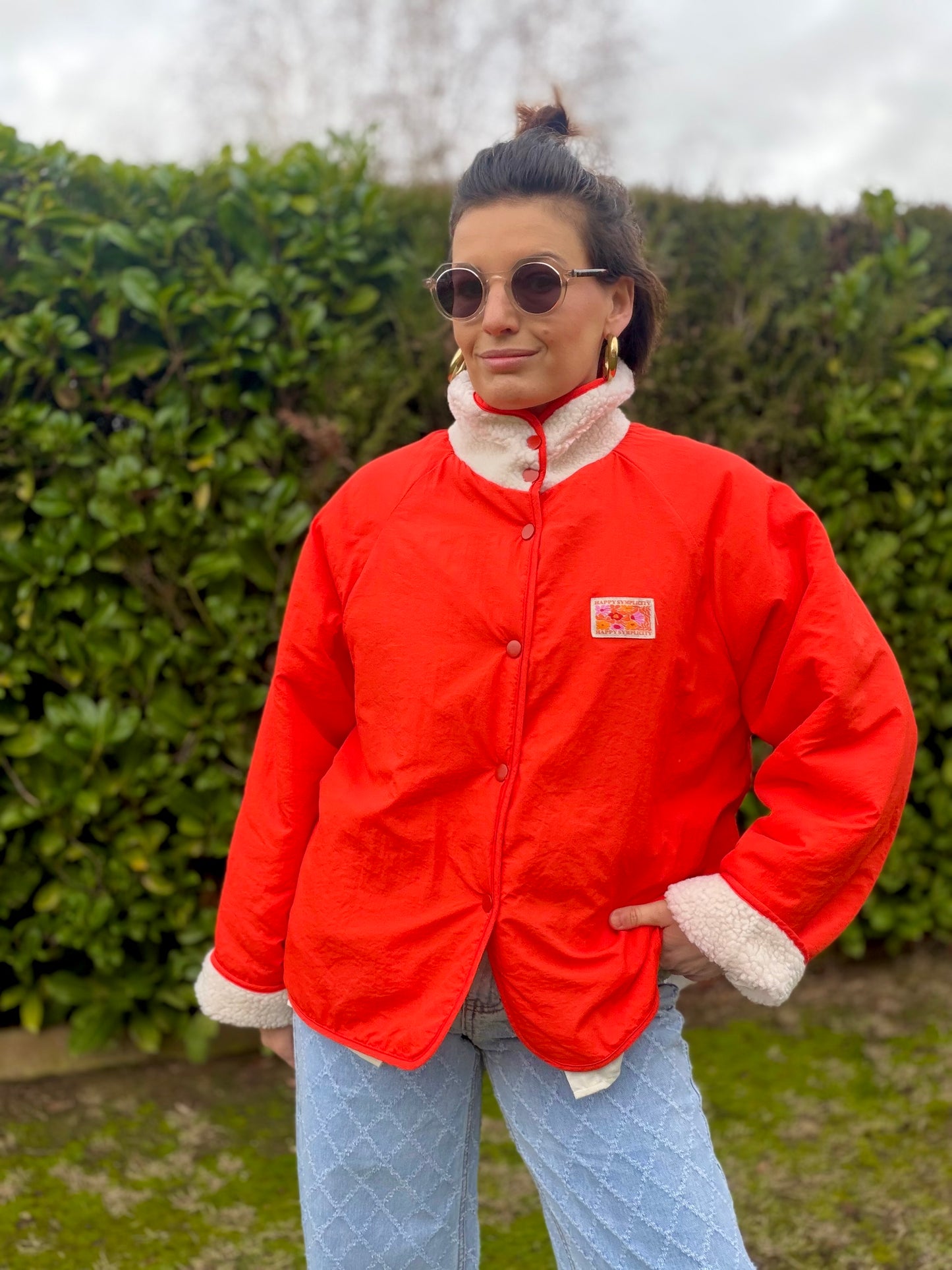 Veste Anna Orange/rouge