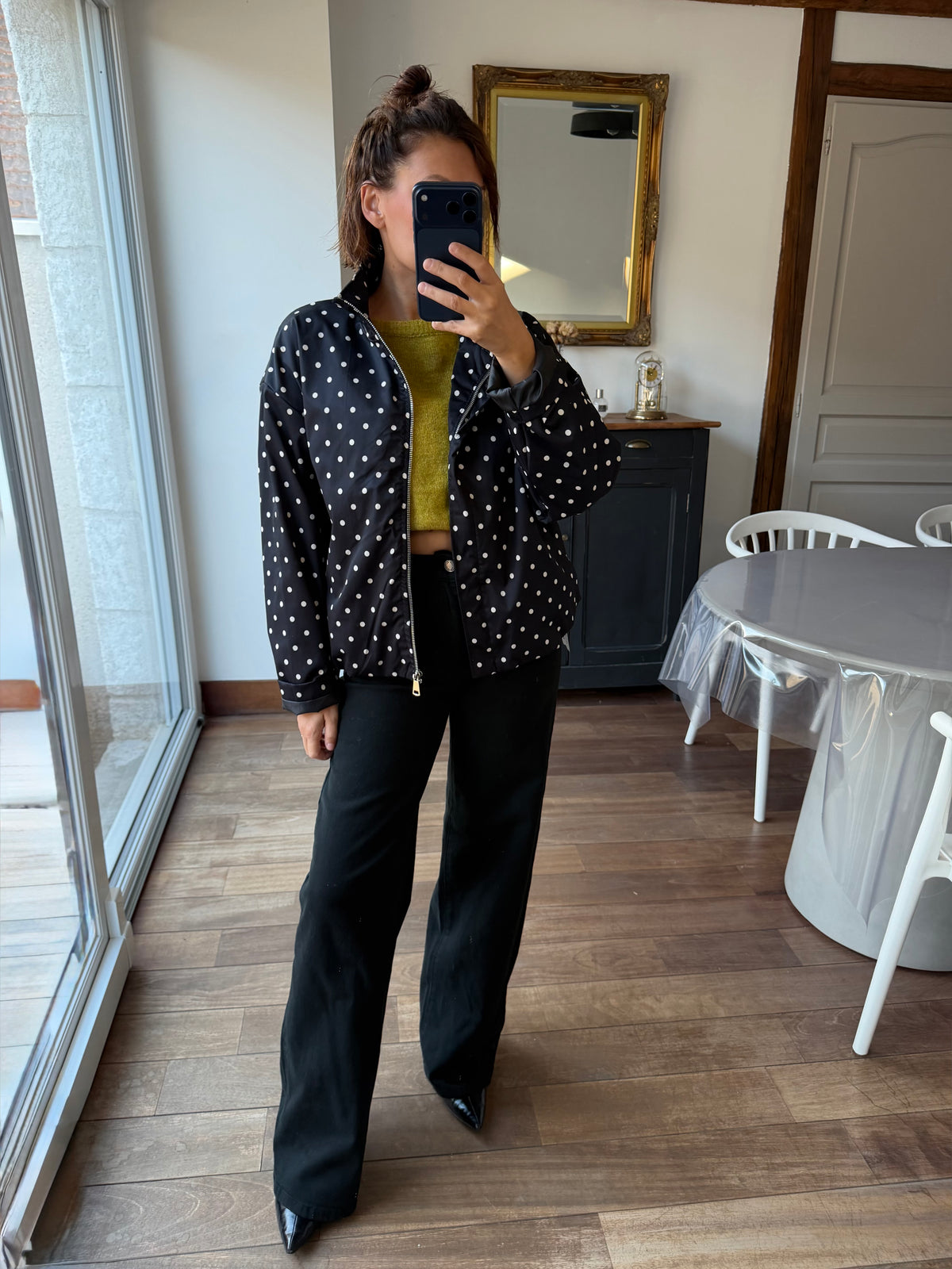 Veste César noir
