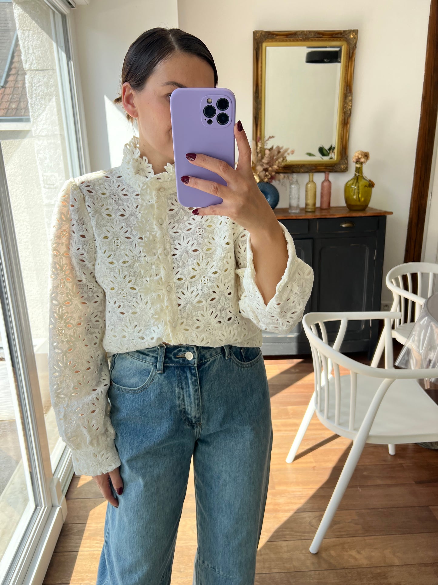 Blouse Violette