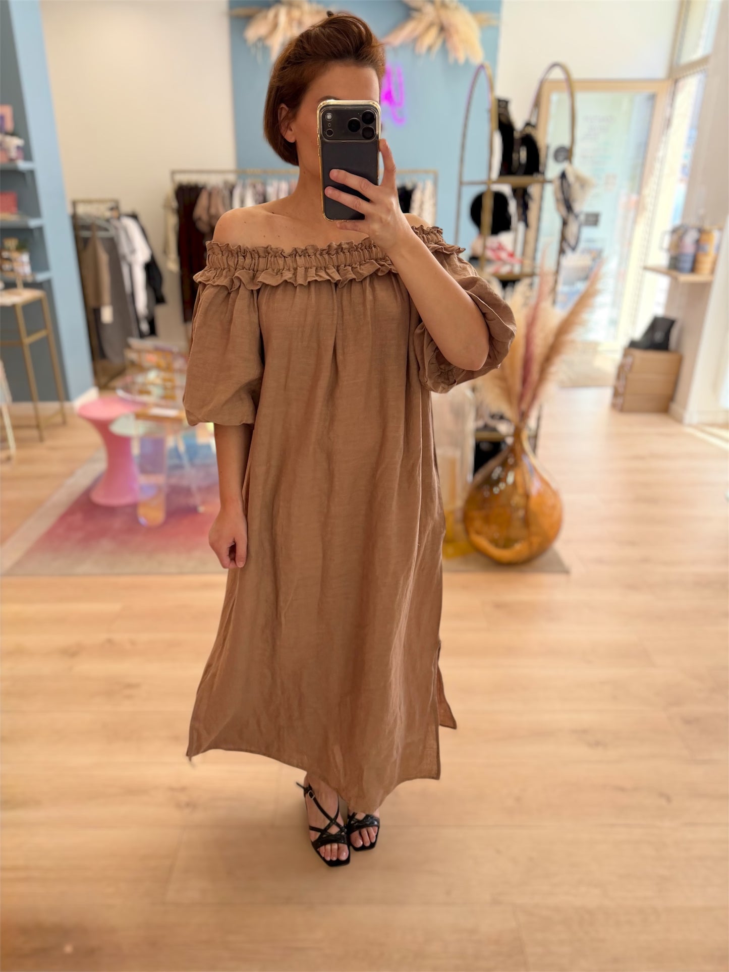 Robe Linette Camel