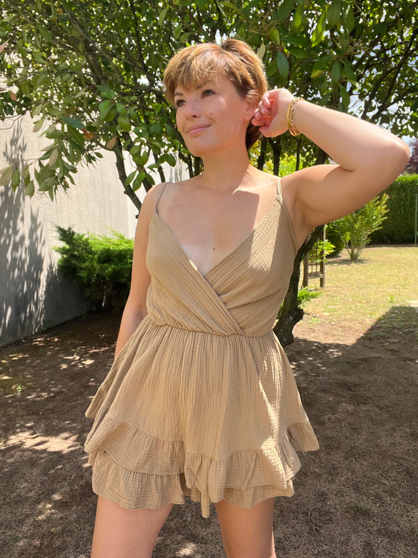 Combinaison Lena camel