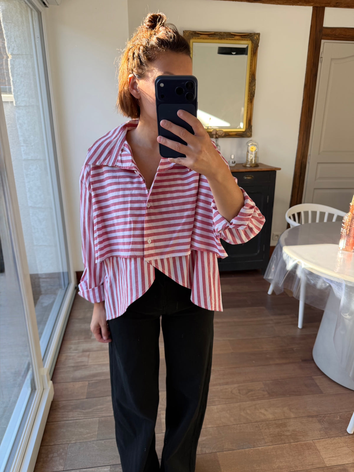Chemise Romy rouge