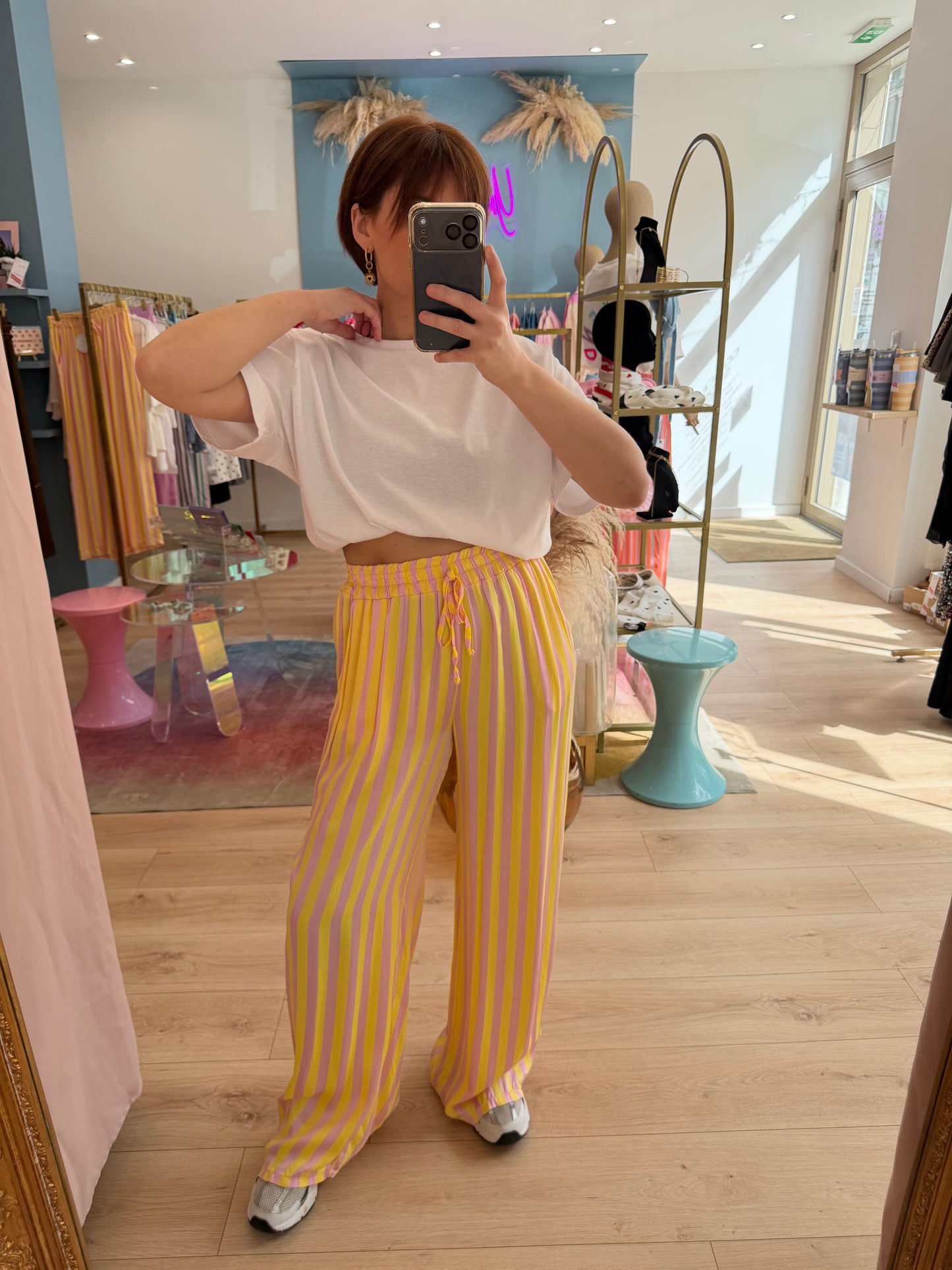 Pantalon Andy Jaune fluo