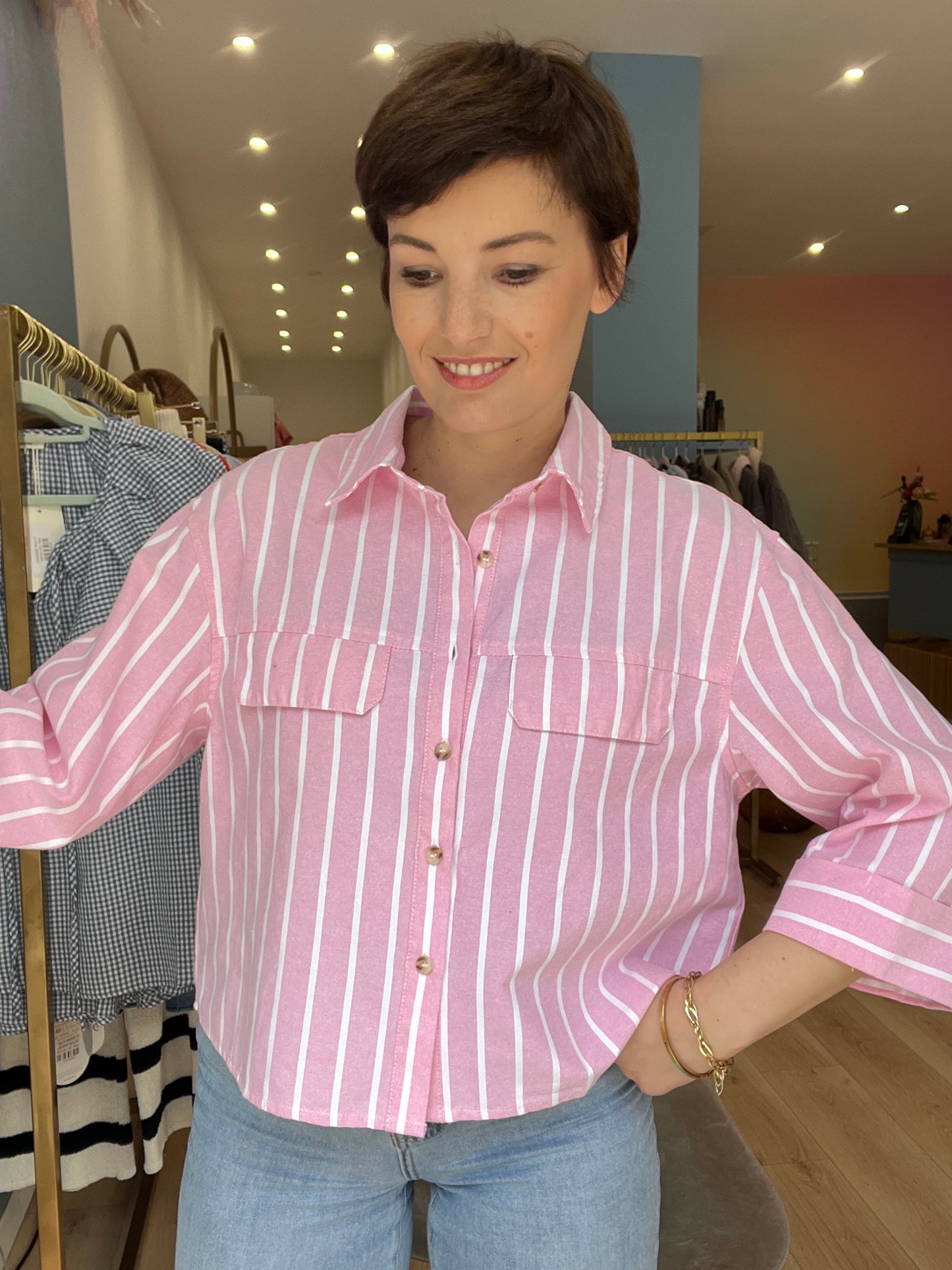 Chemise Louison Rose
