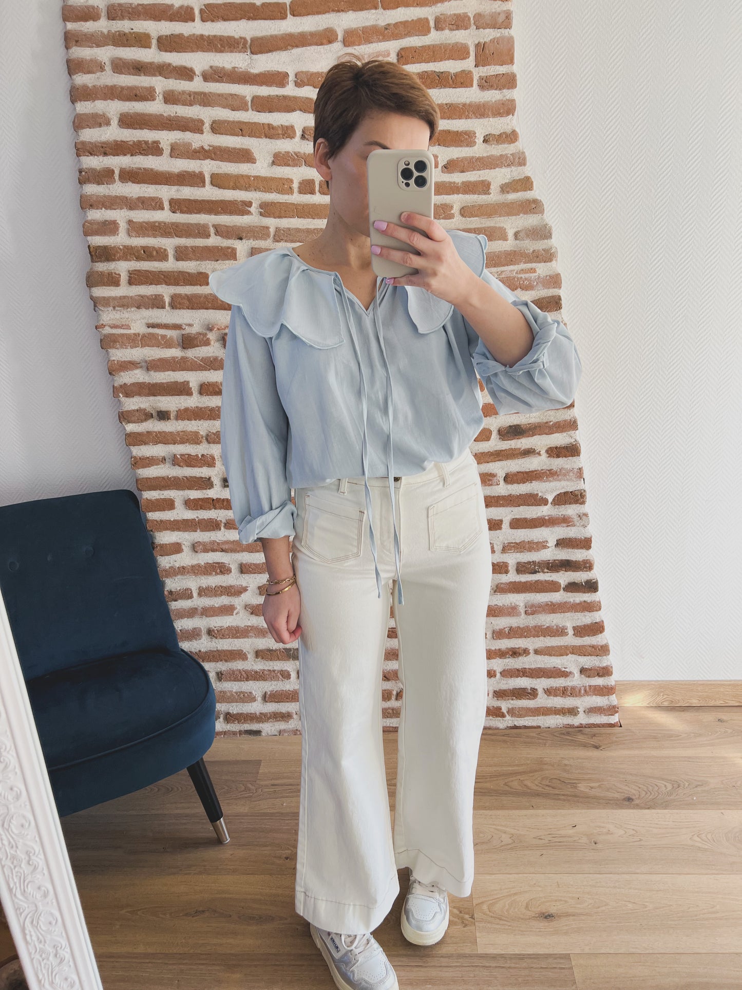 CHEMISE NATIE BLEU